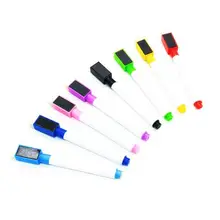  8Pcs Magnetic Erasable Office School Whiteboard Drawing Pen Markers Stationery 