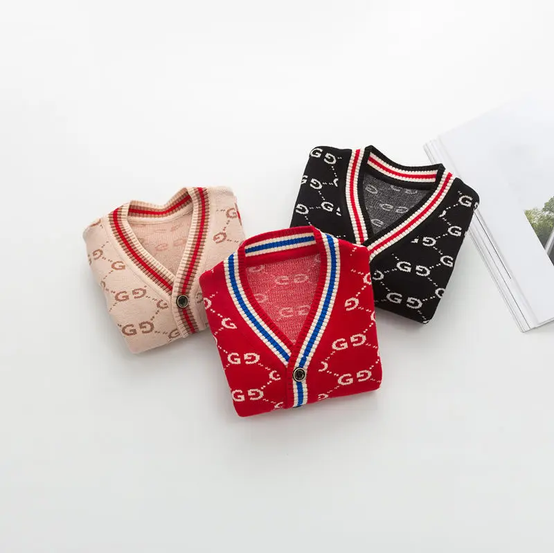 

2018 Autumn And Winter New Style Men And Women Children INS Hot Selling No Good Cardigan Sweater High Quality Cardigan