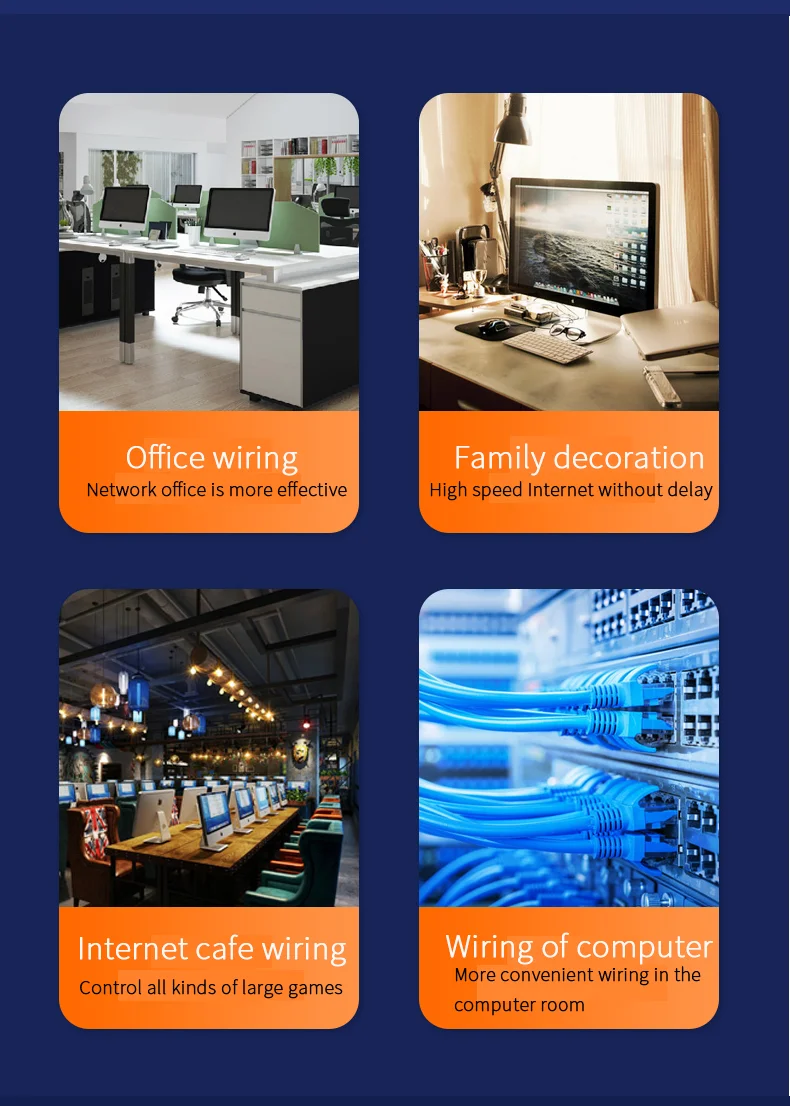 CAT6 Shielded Ethernet Extension Cable: 6 RJ45 Plugs to Jack, Gold-Plated Connectors for Router, Modem, TV, PC. Description Image.This Product Can Be Found With The Tag Names Cat6 ethernet extension cable, Computer Cables Connecting, Computer Peripherals, PC Hardware Cables Adapters