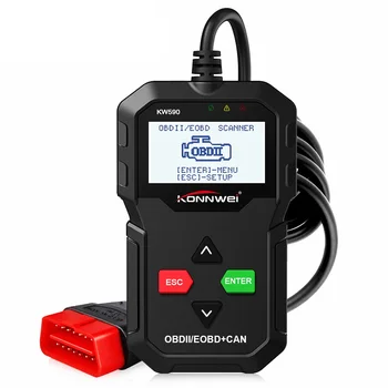 

KONNWEI KW590 Universal OBD2 EOBD CAN Code Reader Diagnostic Scanner Autoscanner Engine Diagnostic Tool Better Than AD310 NL100