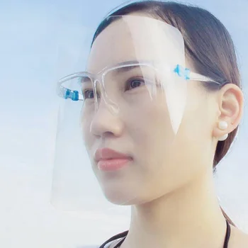 

Eyes Protection Goggle Transparent Shield Screen Full Face Protection Glasses Eyewear Transparent