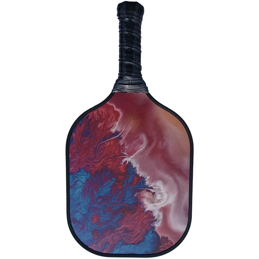 

Fiberglass Colorful Beat Racquet Honeycomb Sports Cushioned Handheld Comfortable Grip Pickleball Paddle Play Accessories Outdoor
