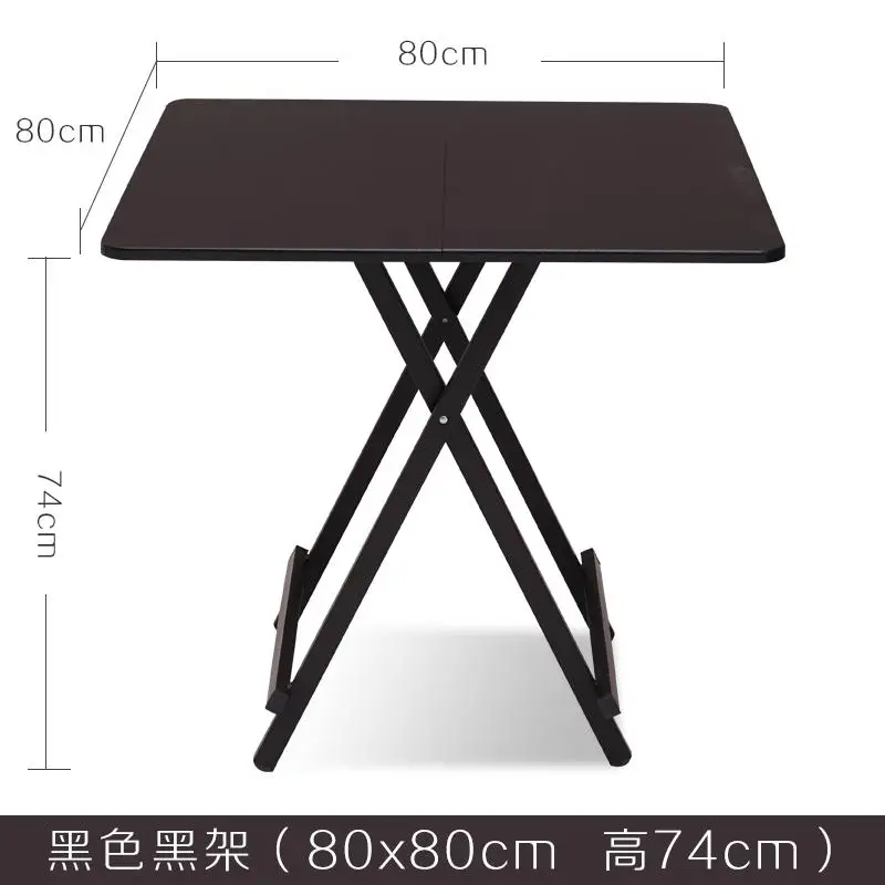 Складной кофейный, обеденный столик, деревянная мебель для гостиной, столовая мебель для дома, для пикника, кемпинга - Цвет: Color  9