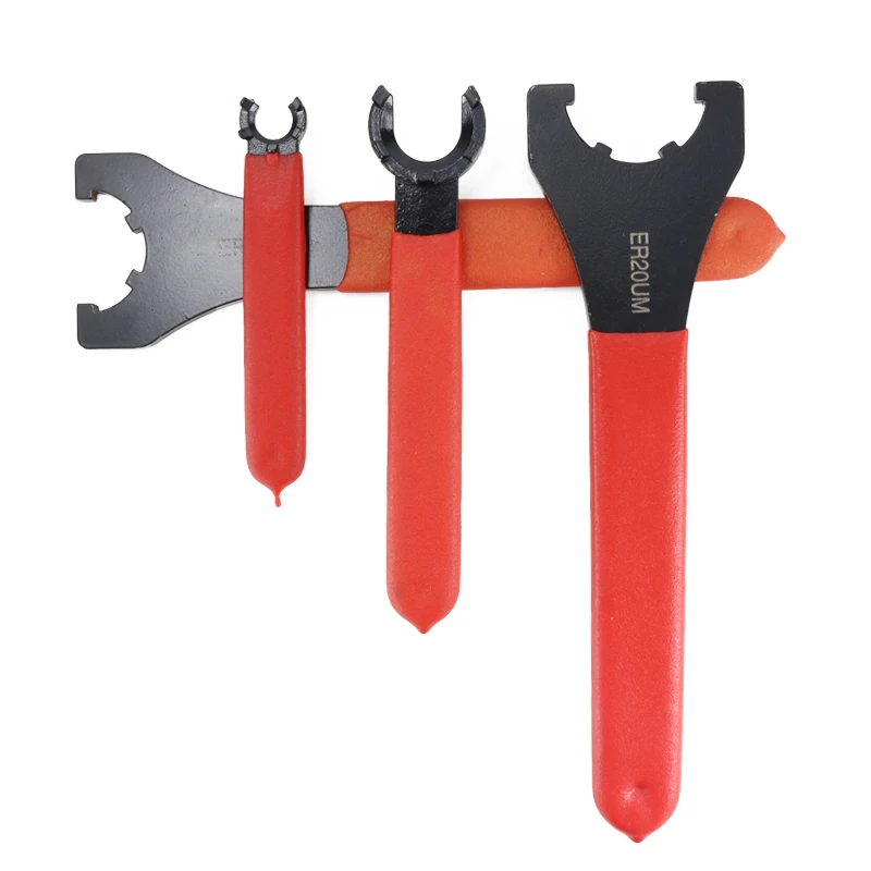M/UM Type ER Collet Chuck Nut Wrench 1pc ER11/ER16/ER20/ER25/ER32 CNC Milling Tool Lathe ER Spanner wrench nut collet