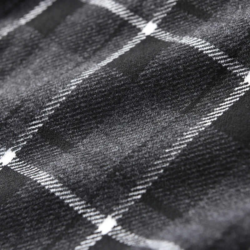 Thick Mens Pants Luxury Soft Yarn Dyed Fabric Plaid Male Pants Plus Size 4xl Elastic Waist Slim Fit Male Trousers