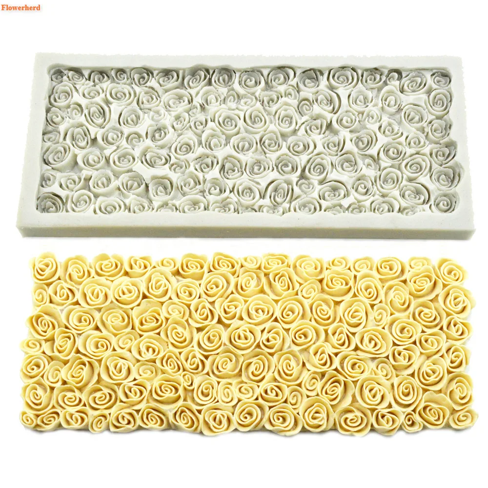 New 3D Rose Bride Wedding Dress Fondant Cake Silicone Mold Wedding Decoration Cake Decorating Tools DIY Cake Baking Tools