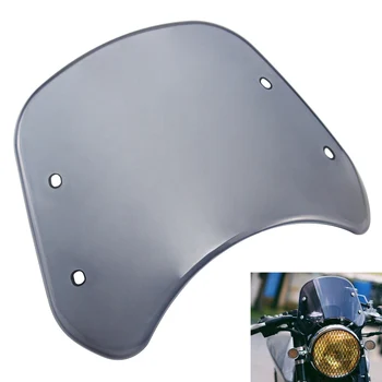 

Motorcycle Retro Windshield Instrument Visor Wind Deflector Protector Smoke For Benelli Leoncino 250 500 Trail Models