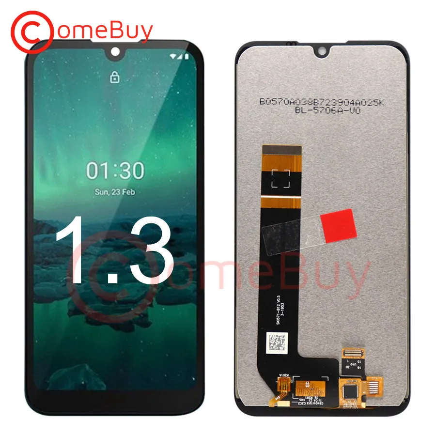 Для Nokia 1 3 ЖК дисплей с сенсорным экраном дигитайзер в сборе для LCD мобильный