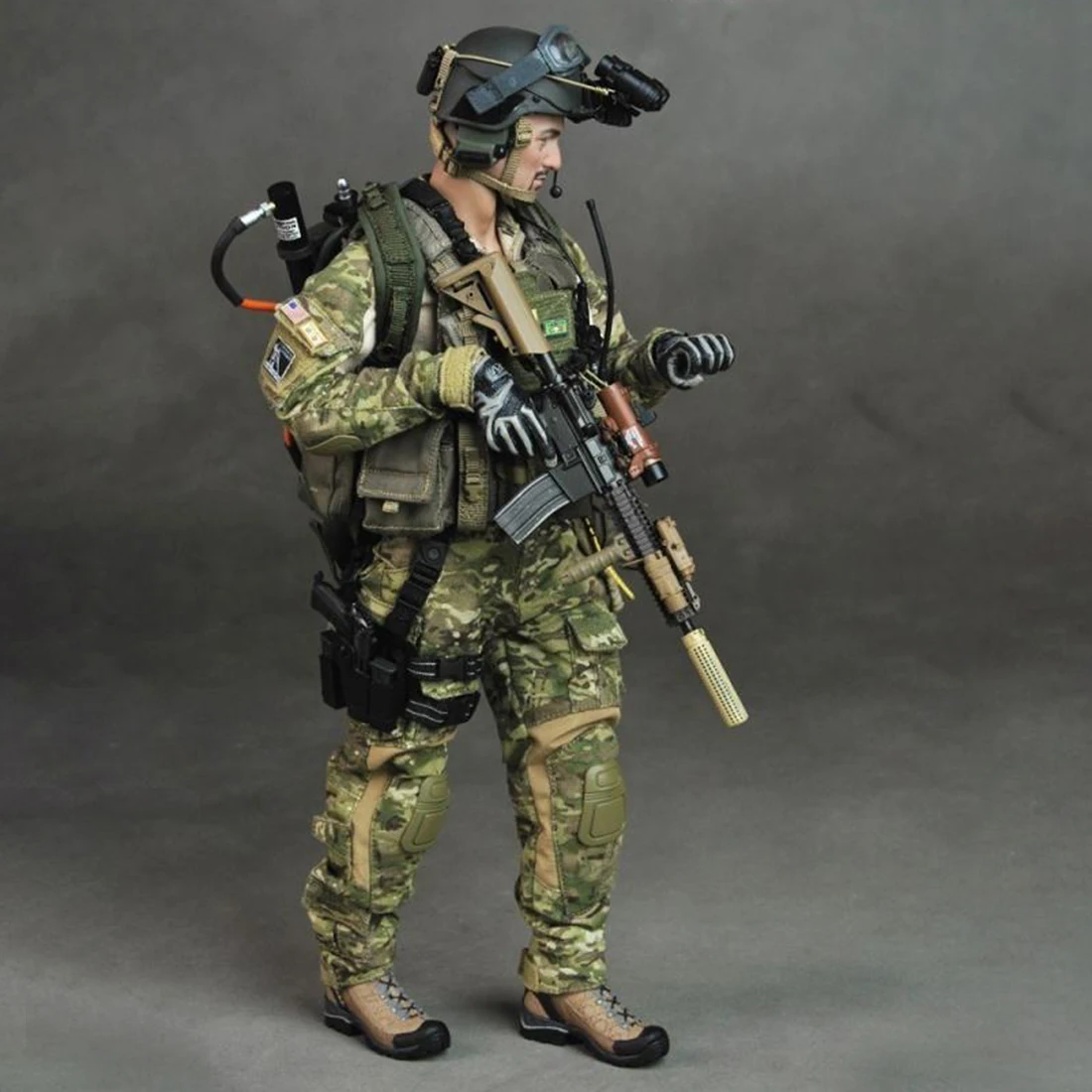 1/6 30 см средневековый Солдат модель реалистичный головной убор DIY подвижный армейский рейнджер США Военная фигурка подарок для военных
