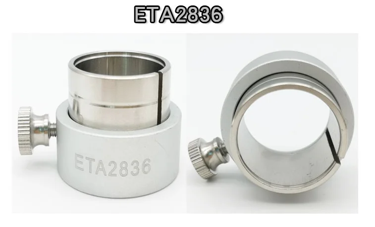 Держатель механизма из нержавеющей стали ETA7750 ETA2836 E2000 ETA2671|watch repair holder|watch case holderbench