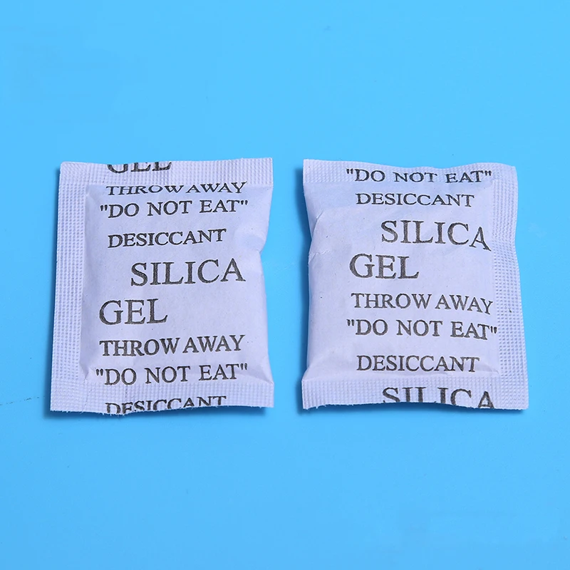 100 Packs Non-Toxic Silica Gel Desiccant Damp Moisture Absorber Dehumidifier For Room Kitchen Clothes Food Storage