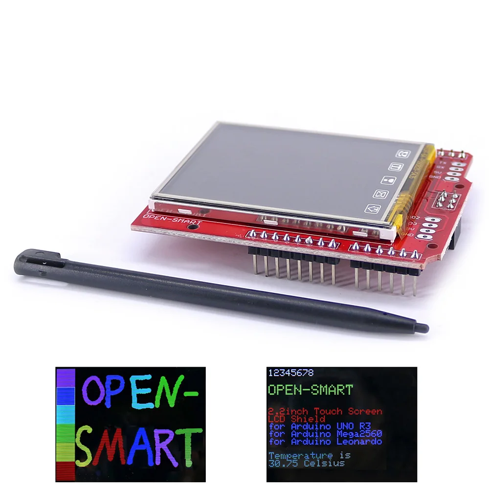 TFT LCD ÷  ġ ũ , º LM75 µ   , Mega2560, Arduino ȣȯ , 2.2 ġ