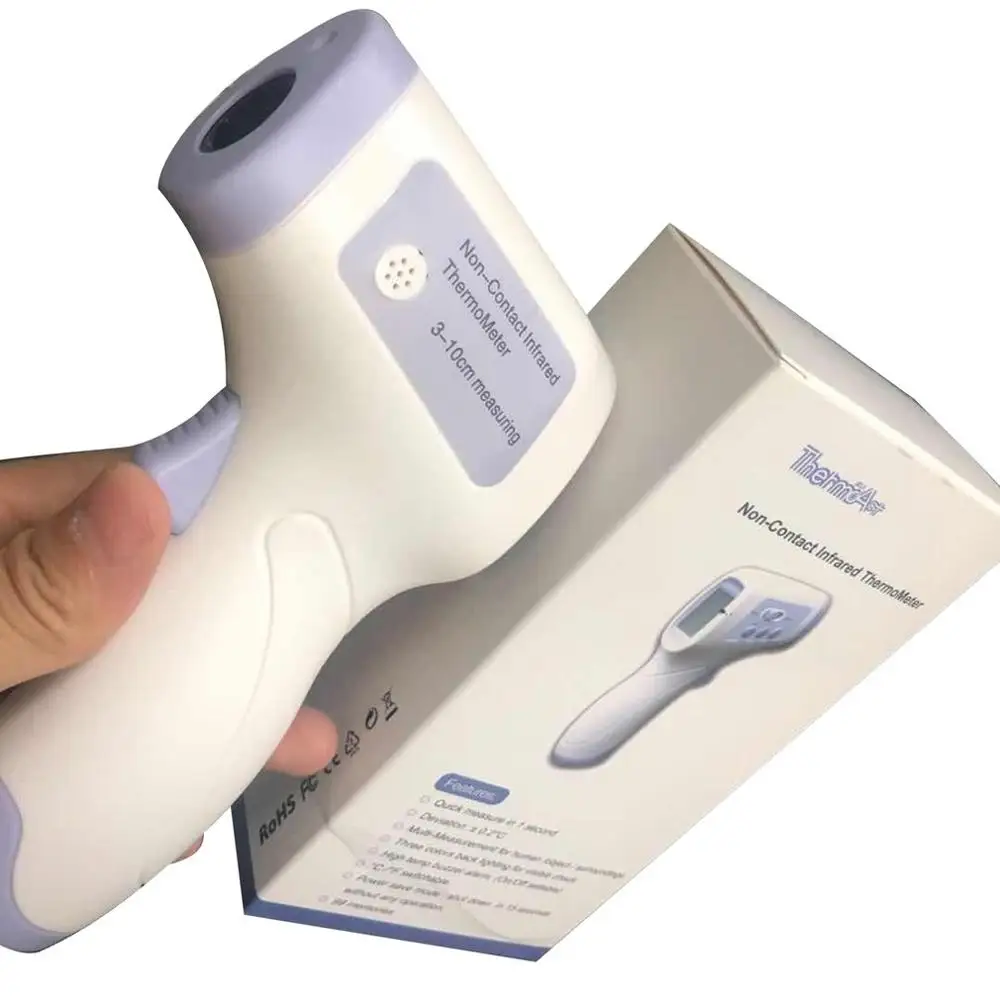 

thermoact handheld infrared thermometer high precision portable thermometer non-contact infrared thermometer