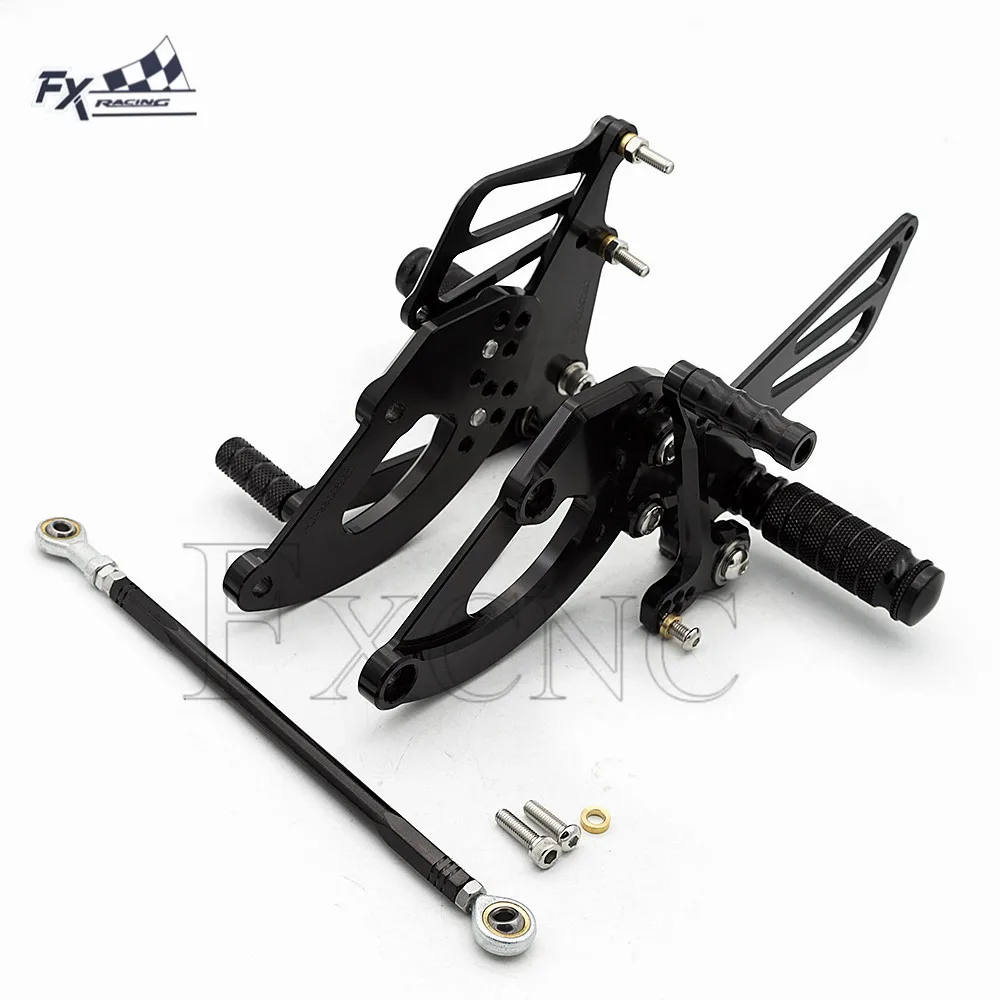 CNC регулируемый мотоцикл Rearset подножка задний Набор для Honda CBR 250 RR CBR250RR- Подножки подножки педали