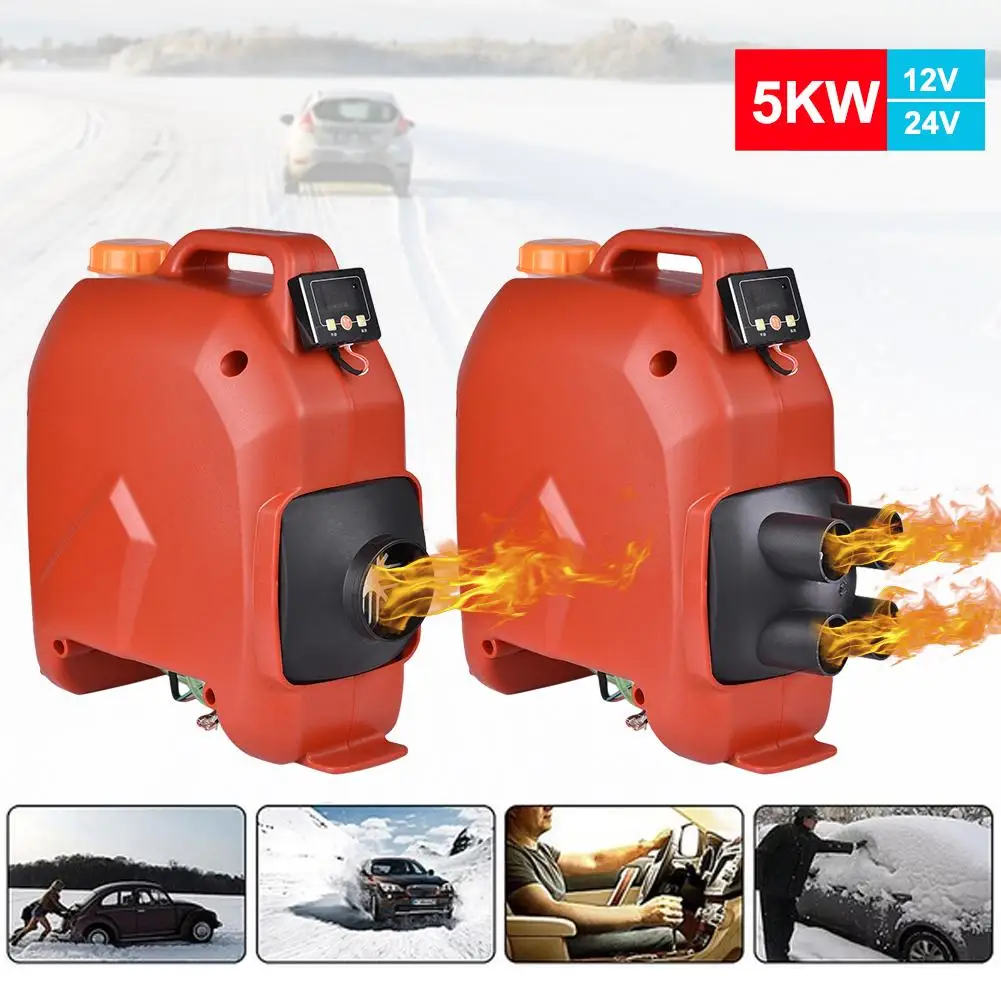 Стояночный воздушный топливный нагреватель для топлива 5 кВт 12V24V для грузовиков, автобусов, лодок