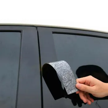

For Nissan Sentra 2020-2021 Car Window Pillar trim Black PVC Car Window