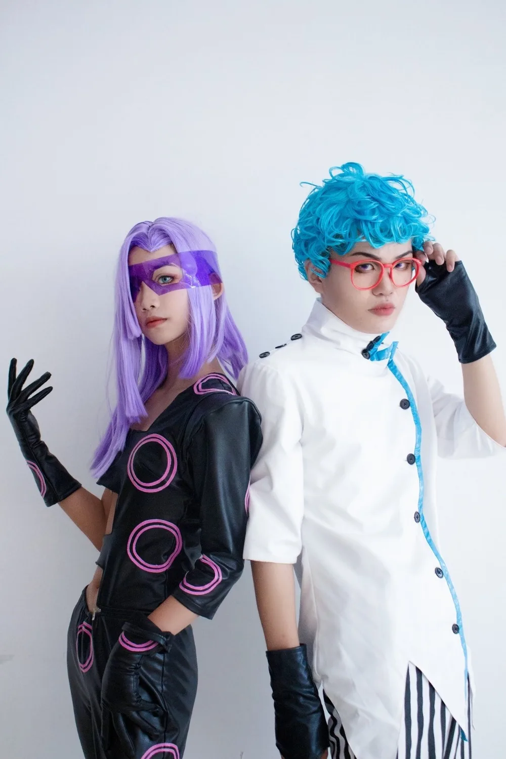 Anime JoJo's Bizarre Adventure Melone Cosplay Costume