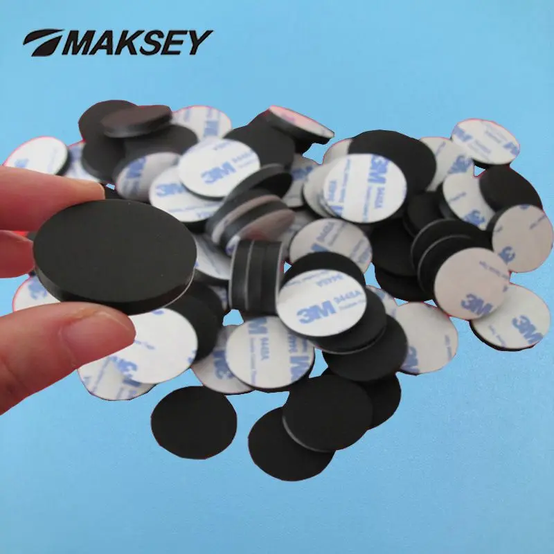 MAKSEY – tampon carré en Silicone auto-adhésif, 10 pièces, joint d