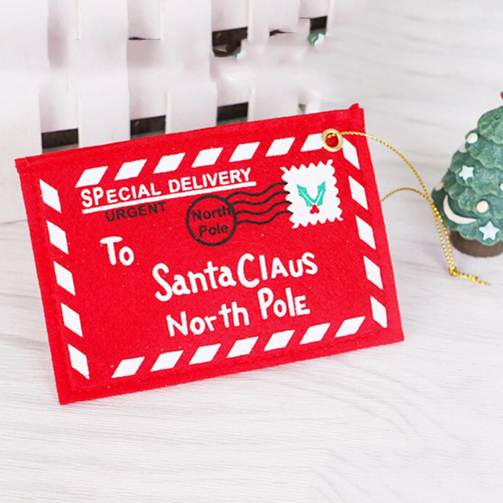 1 шт. рождественские поделки Noel конверт заполнен конфетами Рождественская елка украшения Natal год Noel украшения для дома