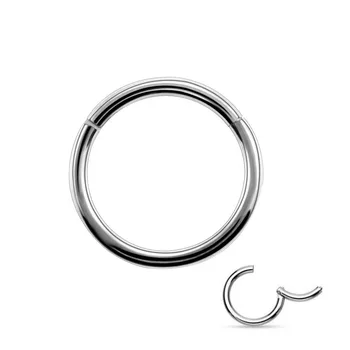 

100PCS stainless steel nose ring lip earrings ladies piercing jewelry fashion steel ring hoop factory wholesale jewelry