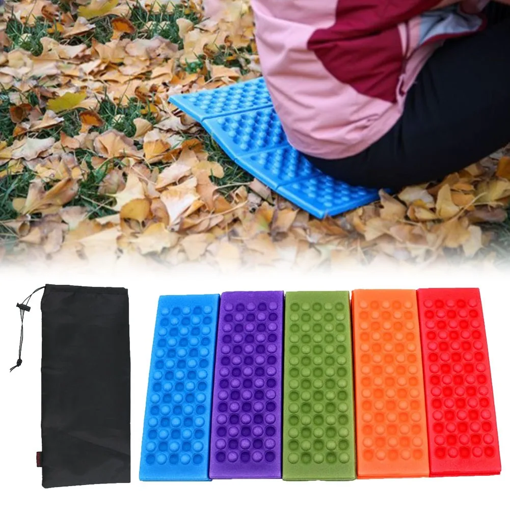 Foldable Outdoor Camping Nature Hike Moisture-proof Picnic Mat Butt Mat Moisture-proof Pad Seat XPE Cushion Portable Chair Mat 1