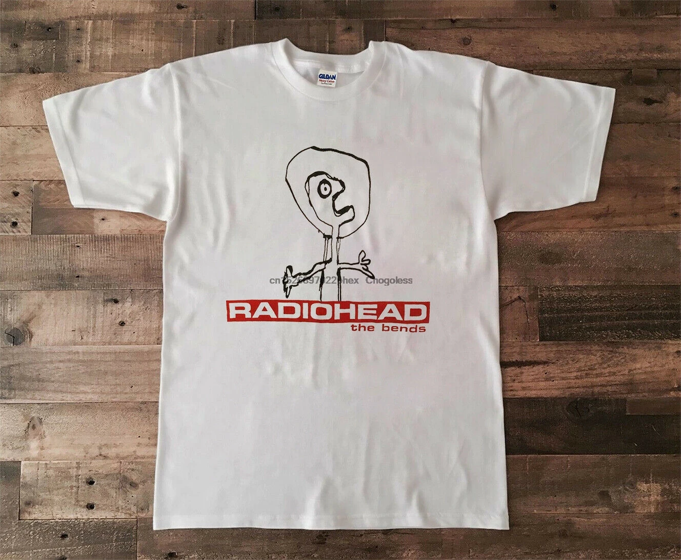 Radiohead t shirt the bends Clearance