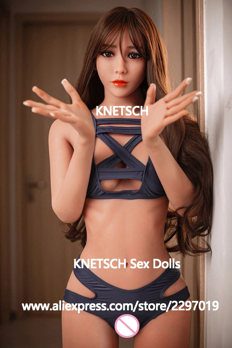 Реалистичная Силиконовая секс-кукла KNETSCH 158 см с грудью оральная Вагина киска для
