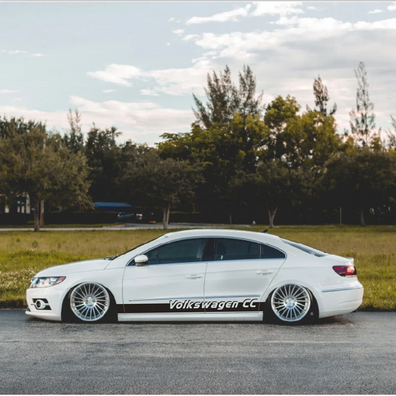 World Datong Sport Stripes автомобильные наклейки для Volkswagen Passat CC Авто тело индивидуальная наклейка внешние аксессуары
