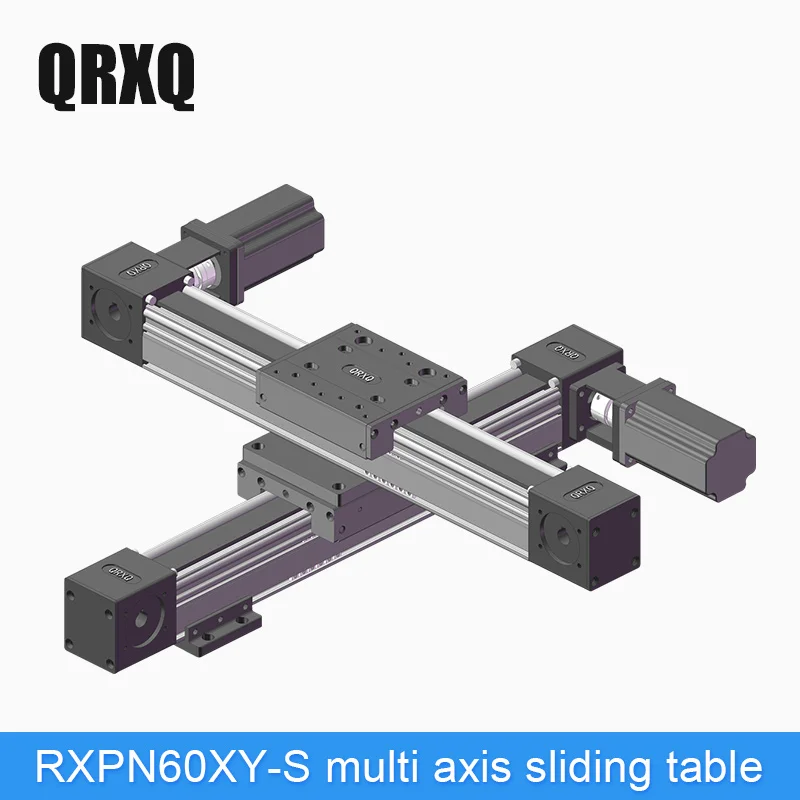 RXPN60 Linear module track linear slide table aluminum profile synchronous belt rail multi-axis feeding and handling machine