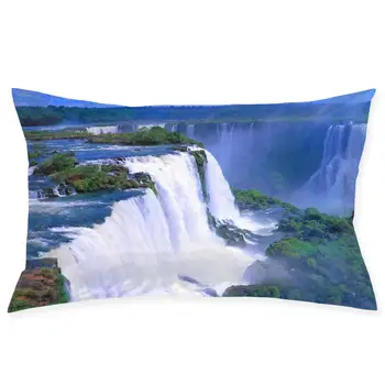 

Iguassu Falls Fashionable pillowcase and rectangular decorative pillowcase 20 "x30"