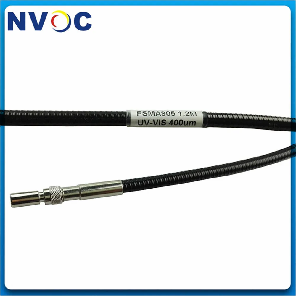 800/880um SMA905 кремнезема Core металлический ободок ММ SX(UV-VIS спектра 300-1800nm, 0.22NA), 1/2/3 м, 7,0 мм волокно-оптический патч-корд