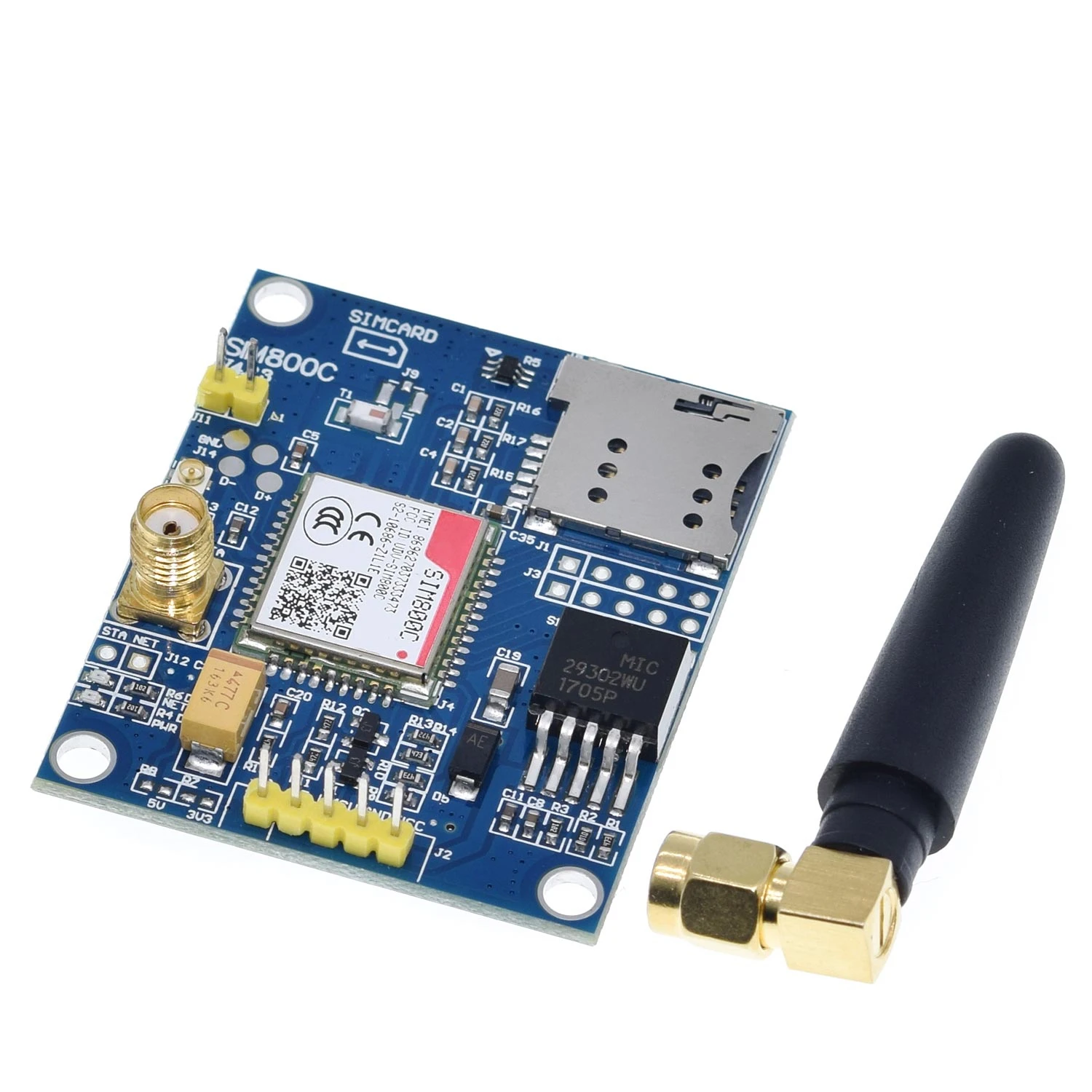 SIM800C макетная плата GSM GPRS модуль поддержка сообщения Bluetooth аудио интерфейс Поддержка TTS DTMF новое поступление