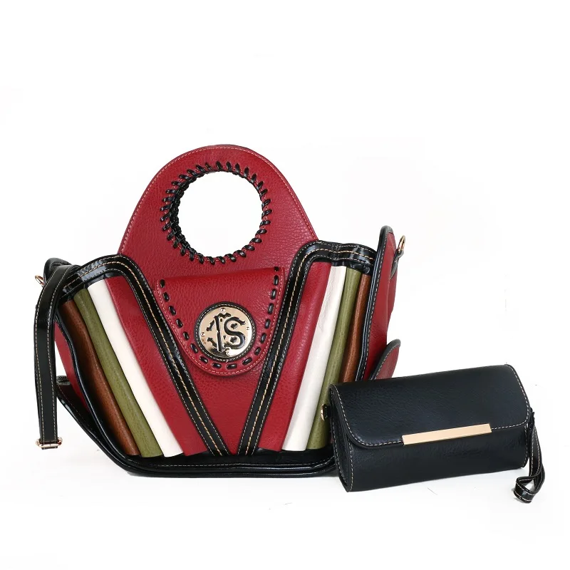 

New Women's Bag 2021 Splicing Color Bucket Bag New Ladies Shoulder Bag High quality leather Luxury Bags for Women