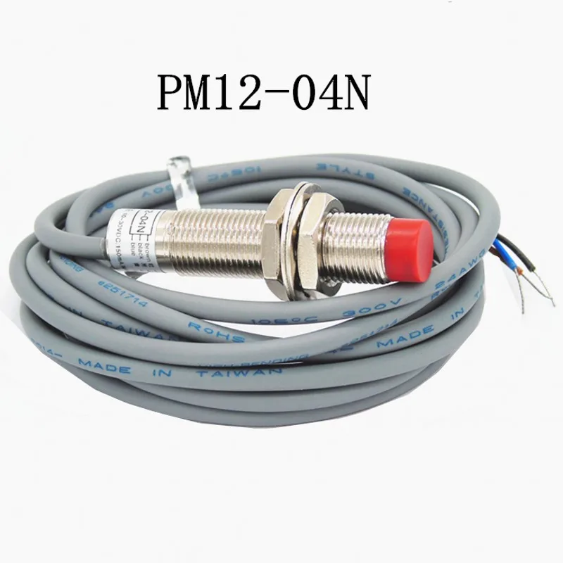 

5PCS PM12-04N / PM12-04P / PM12-04S M12 NPN NO New FOTEK Proximity Switch Sensors 3 Wire 150mA 10-30VDC Sn-4mm