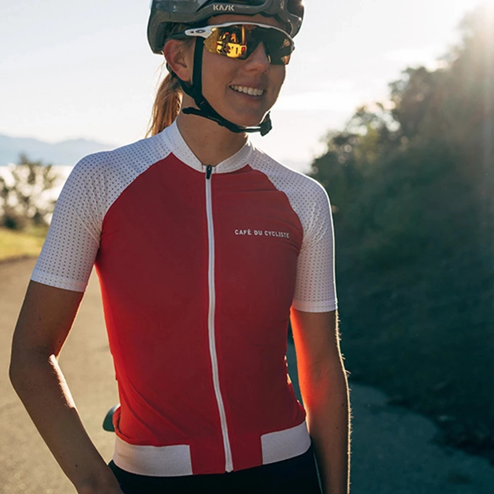 2種類選べる cafe du cycliste レディースジャージ シルヴィ