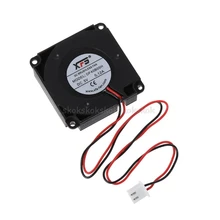 Вентилятор охлаждения вентилятор постоянного тока турбо шарикоподшипник 3 d принтер аксессуары провода 5 в 12 В 24 В D03 Прямая поставка