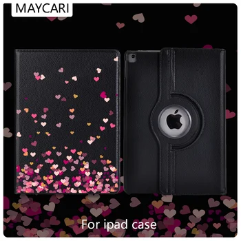 

Ipad2 3 4 360° Rotating Leather Stand Case Multi Heart Tablet Cover Protective For 2020iPad Pro 11 12.9 10.5 7.9 inch Mini 1 2 3