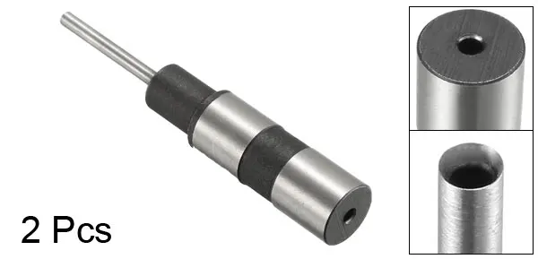Straight 2.5mm Uxcell 2 шт. полое сверло для бумаги для прямой хвостовик пробивая машина пластиковый лист неабразивные или металлический материал - Цвет: Straight 2.5mm