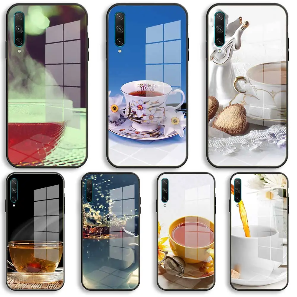 Nayida напиток зеленый чай мягкий силиконовый чехол для Huawei Honor 30 20 10 Lite Pro 10i 20i 9a 8a 8x