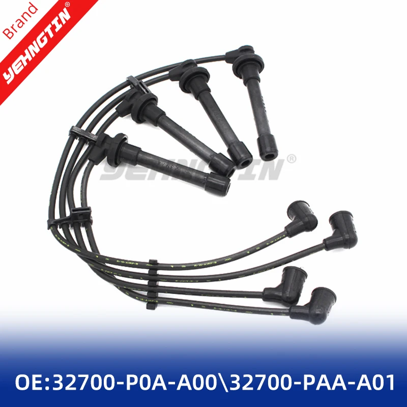 32700-P0A-A00 32700-PAA-A00 Ignition High Tension Coil Cord Cable Wire For HONDA ACCORD 1998-2002 2.0L 2.3L For ODYSSEY