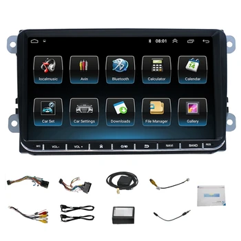 

9 Inch Android 9.1 Car GPS Navigation Car Multimedia Player Wifi RDS Fit for SKODA GOLF 5 Golf 6 PASSAT B6 JETTA TIGUAN