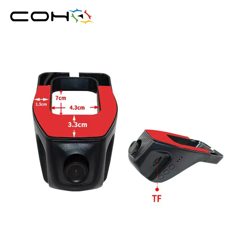 COHO Автомобильный видеорегистратор регистратор Dash камера цифровой видеокамера