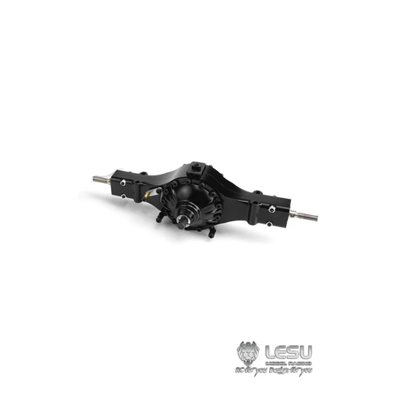 LESU Metal Rear Axle Differential Lock RC 1/14 Tractor Truck Q9011 Tamiya Model TH02063