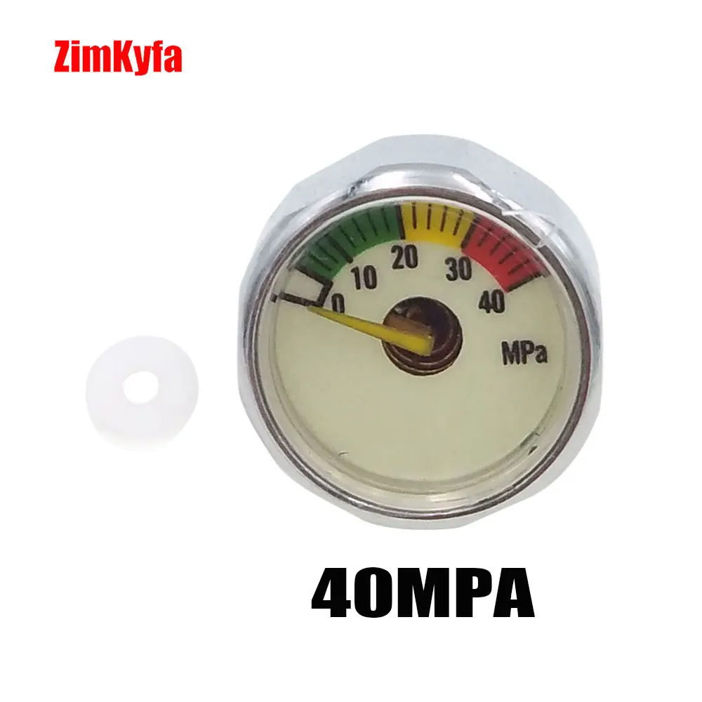 PCP Manometre Manometer 5/30/40mpa Luminous Mini Micro High Pressure Gauge M10 *1