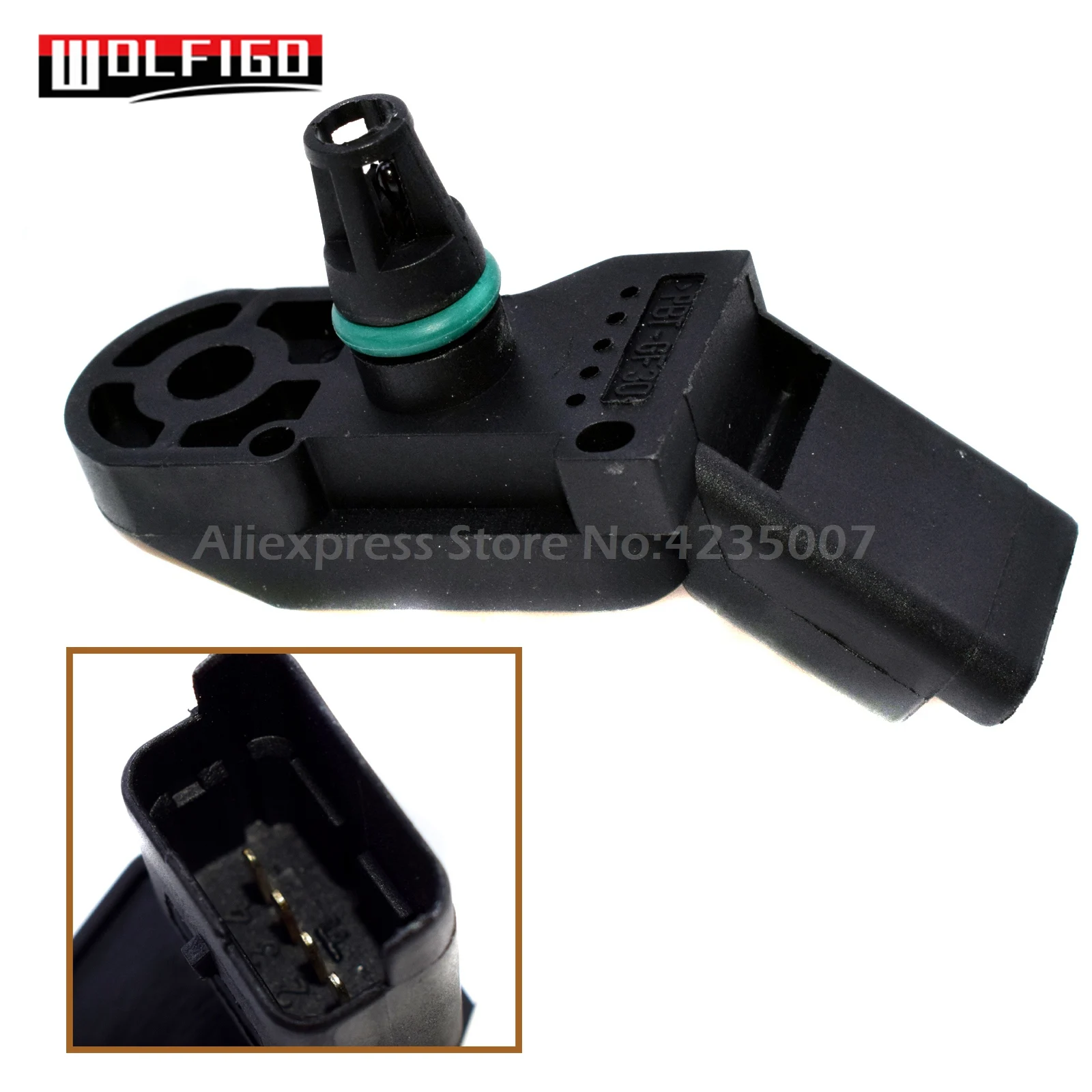 WOLFIGO датчик полного давления для PEUGEOT 106 PARTNER 206 307 807 407 207 0261230043 9639381480 4676 80 1920 AJ |