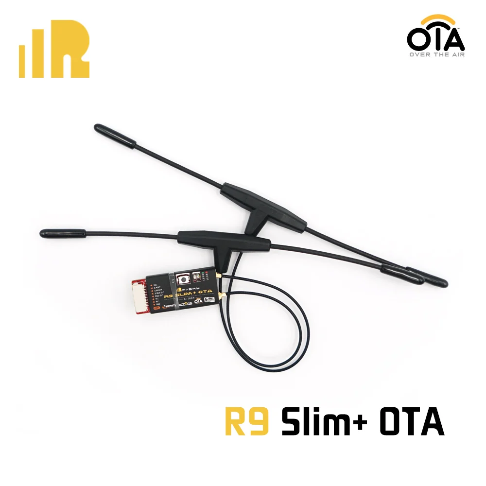 FrSky R9 Slim+ OTA приемник с приемником антенный доступ для радиоуправляемого дрона FPV система дальнего радиуса действия Дрон самолет
