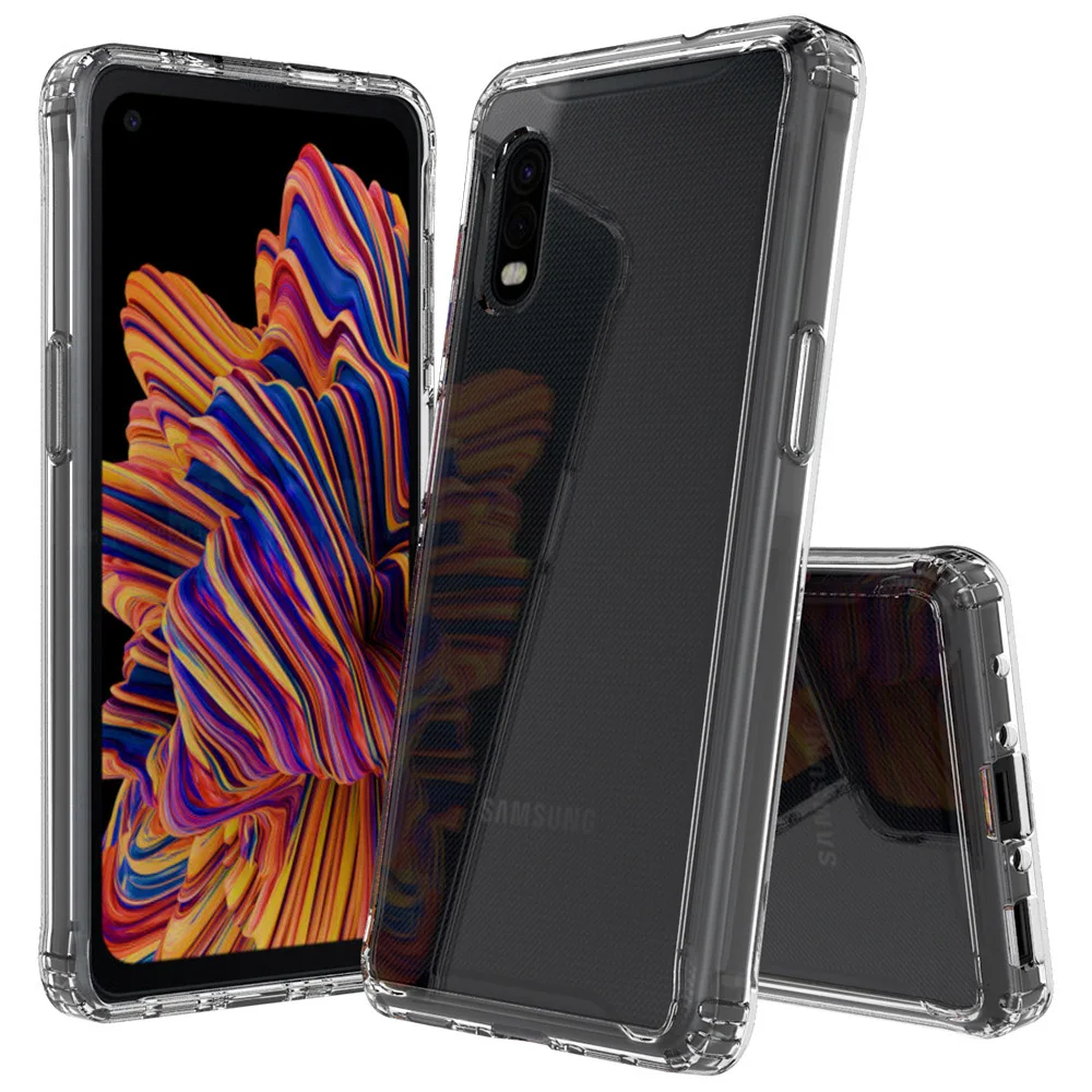Чехол для Samsung XCover 4S 4 жесткий акриловый прозрачный чехол телефона из