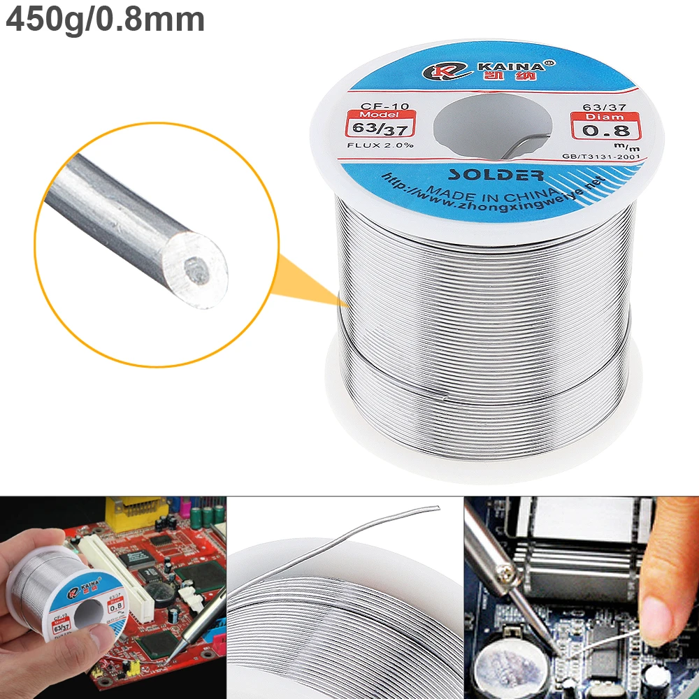 miller welding hood 63/37 0.8mm 450g Tin Fine Wire Core Rosin Solder Wire with 2% Flux and Low Melting Point for Electric Soldering Iron flux core aluminum welding wire