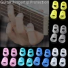 4 PCs/Set Silicone Non-slip Finger Guards Guitar Fingertip Protector Fingerstall for Ukulele Guitar Press Accessories 6 Colors ► Photo 3/6