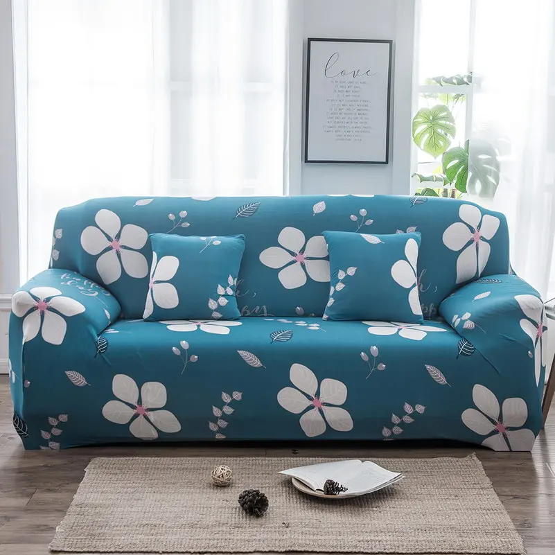 Color 12 19 Цвета Универсальный диванных чехлов Эластичный полиэстер все-охватывающий чехол накидка на диван подушки L-Стиль диванную подушку случай - Цвет: Color 12